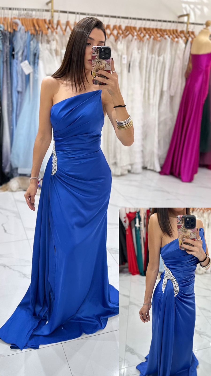 VESTIDO ASIMETRICO